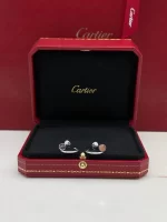 Cartier-Juste-Un-Clou-Hoop-Earrings-Small-Model-18k-White-Gold-Front-Box
