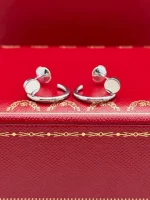 Cartier-Juste-Un-Clou-Hoop-Earrings-Small-Model-White-Gold