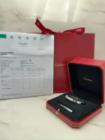 Cartier-Love-Bracelet-CRB6080217-Classic-Model-Brushed-4-Diamonds-18k-White-Gold-Original