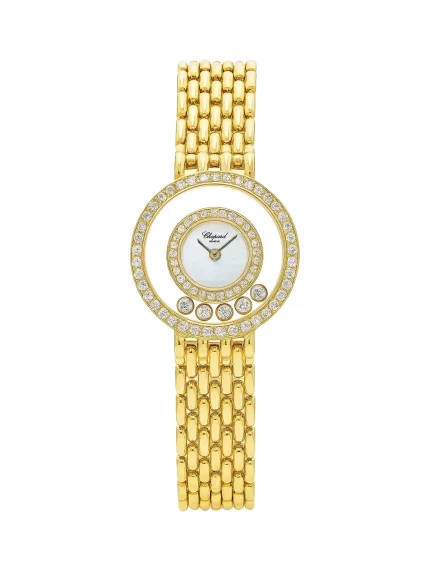Chopard-Happy-Diamonds-Ladies-Watch-18k-Yellow-Gold-Quartz