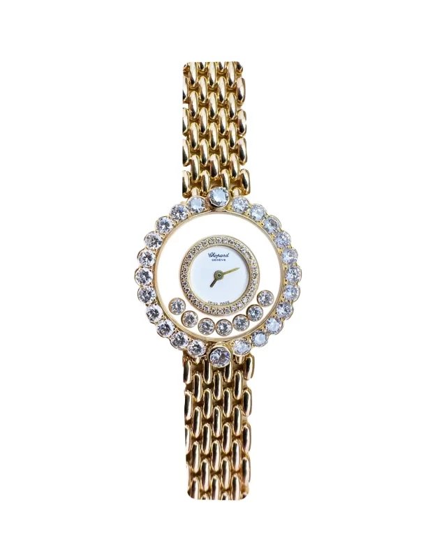 Chopard-Happy-Diamonds-Watch-204180-18k-Yellow-Gold-Vintage-Model-Quartz