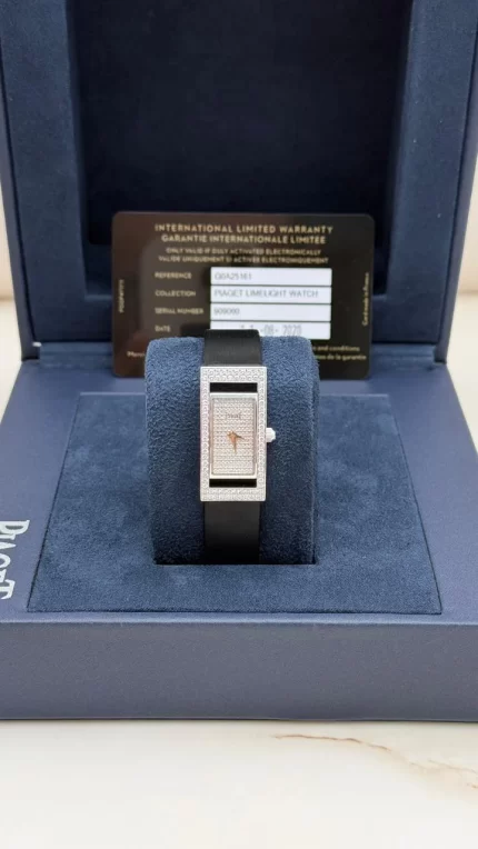 Piaget-Limelight-Gala-Watch-G0A25161-18k-White-Gold-Diamonds-Front-Box