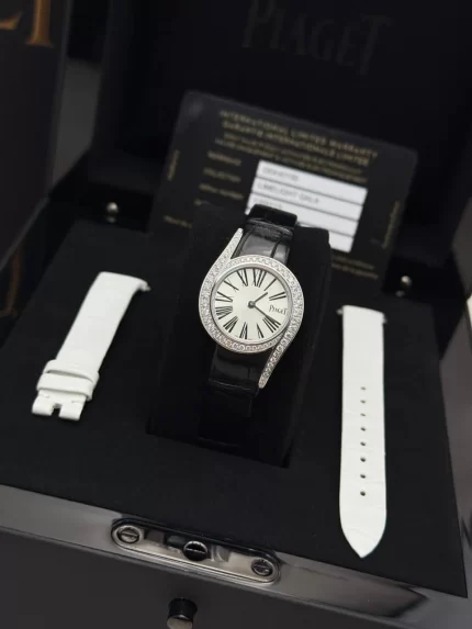 Piaget-Limelight-Gala-Watch-G0A42150-18k-White-Gold-Diamonds-Leather