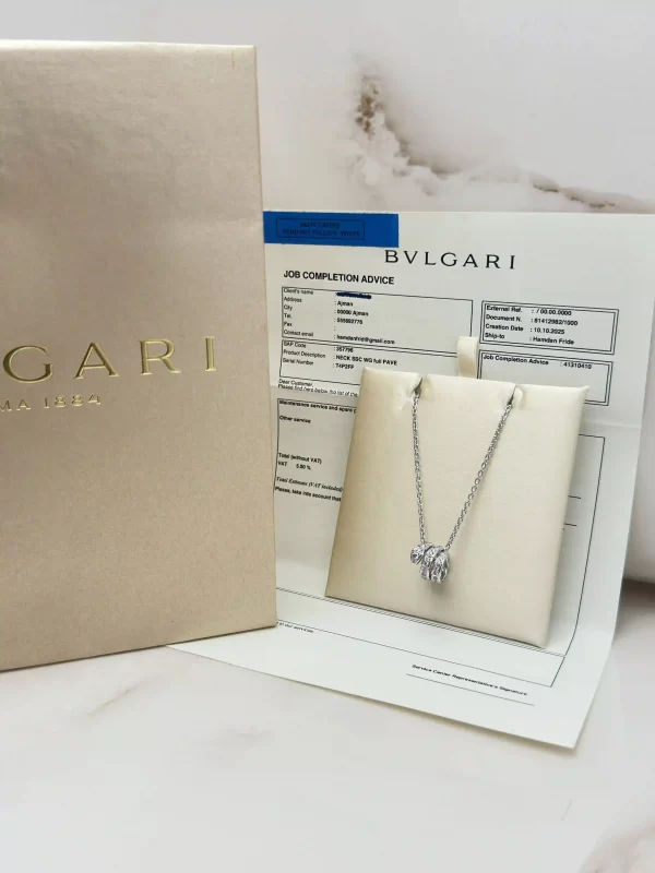 Bvlgari-Serpenti-Viper-Necklace-18k-White-Gold-Pave-Diamonds-Authentic