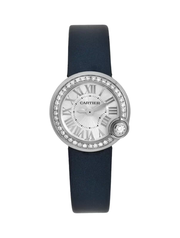 Cartier-Ballon-Blanc-Watch-W4BL0002-Steel-Diamonds-Silver-Dial-Quartz