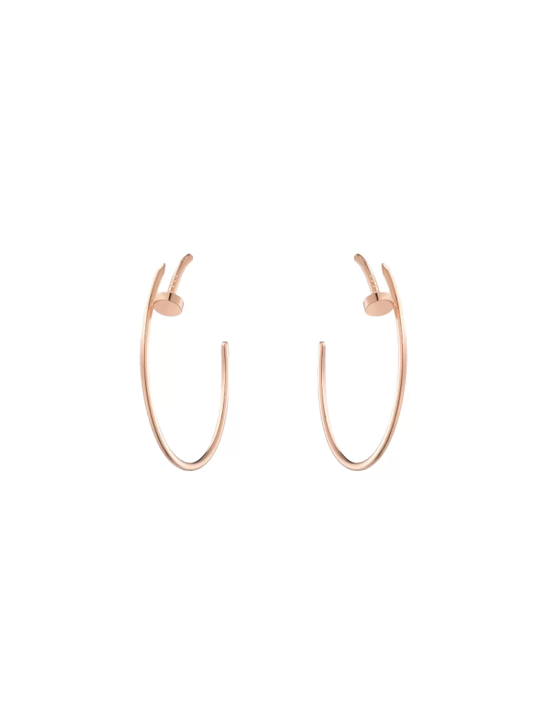 Cartier-Juste-Un-Clou-Hoop-Earrings-B8301211-18k-Rose-Gold-Large-Model
