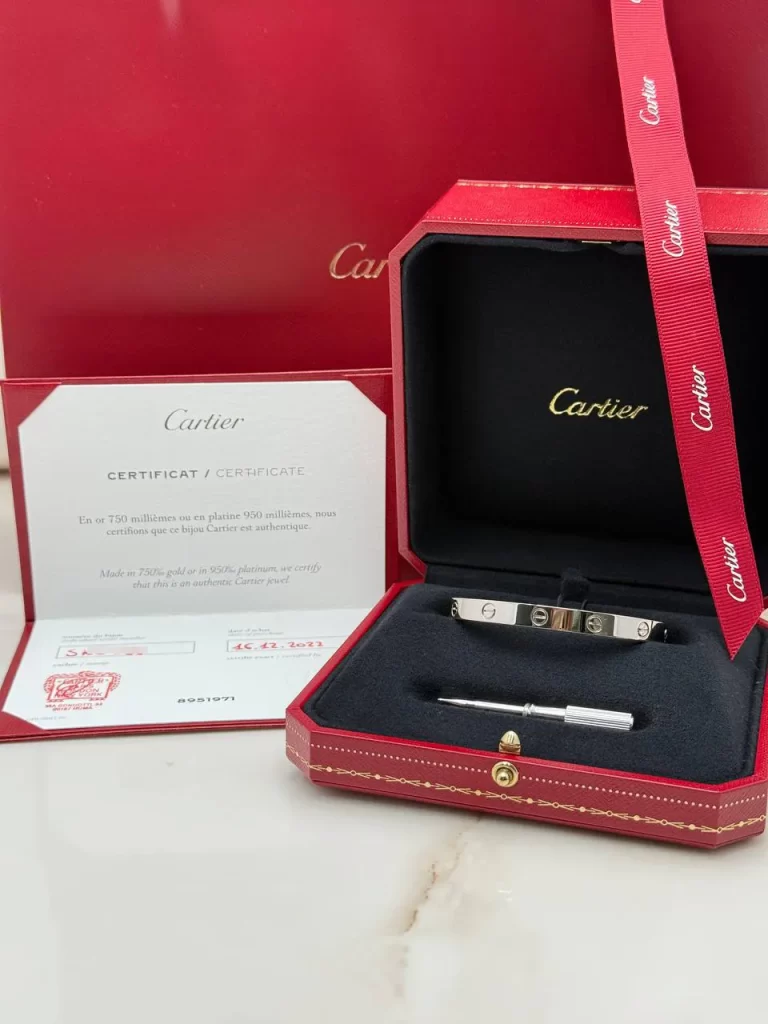 Cartier-Love-Bracelet-CRB6067617-White-Gold-Classic-Model