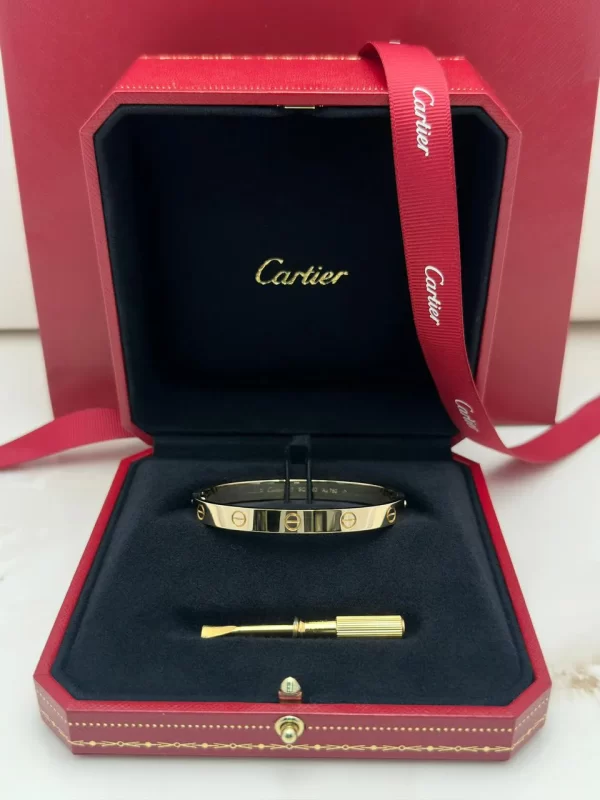 Cartier-Love-Bracelet-Classic-Model-CRB6067517-18k-Yellow-Gold-Front