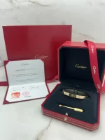 Cartier-Love-Bracelet-Classic-Model-CRB6067517-18k-Yellow-Gold-Original