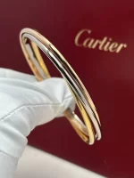 Cartier-Trinity-Bracelet-CRB6067918-Small-Model-18k-Rose-White-Yellow-Gold-Hand