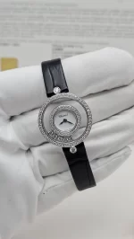 Chopard Happy Diamonds Watch 203957-1201 worn on the hand