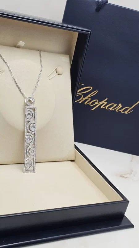 Chopard-Happy-Spirit-Necklace-18k-White-Gold-Authentic