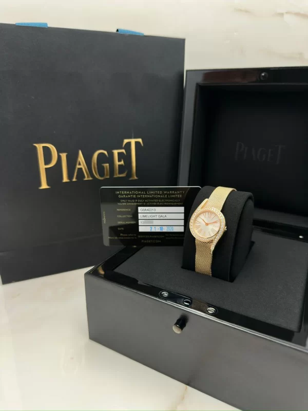 Piaget-Limelight-Watch-G0A42213-Diamonds-18k-Rose-Gold-Authentic
