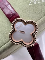Van-Cleef-Arpels-Sweet-Alhambra-Watch-VCARO8SF00-18k-Rose-Gold-MOP-Dial-Leather-Near