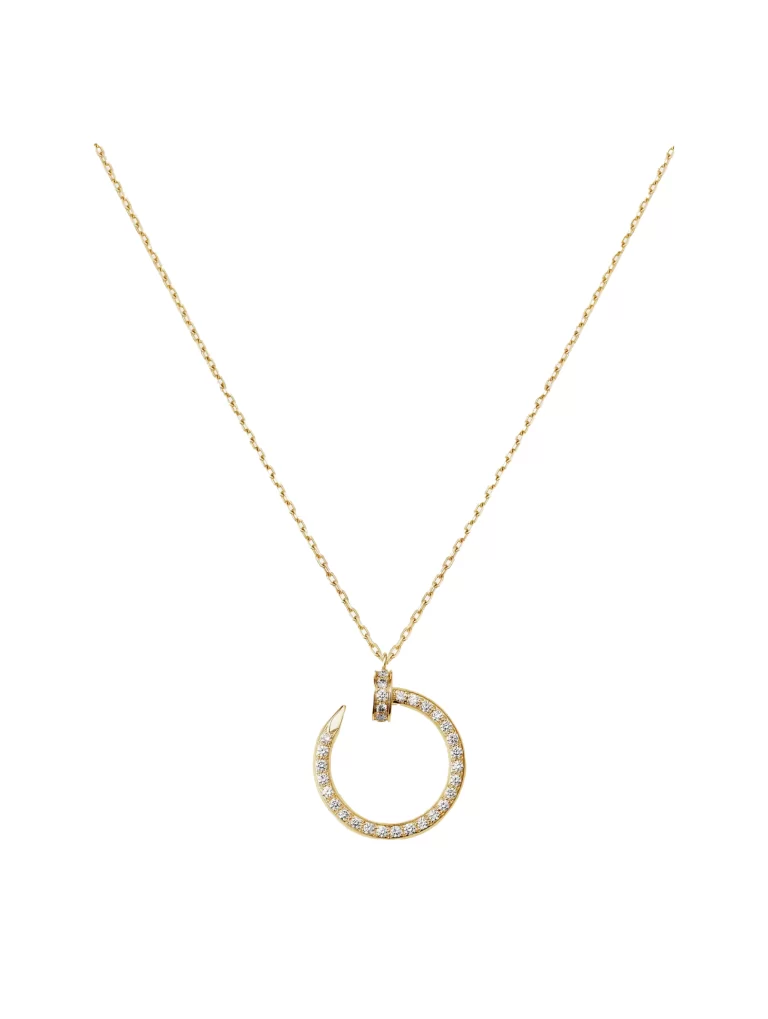 Cartier-Juste-Un-Clou-Necklace-18k-Rose-Gold-Pave-Diamonds-41