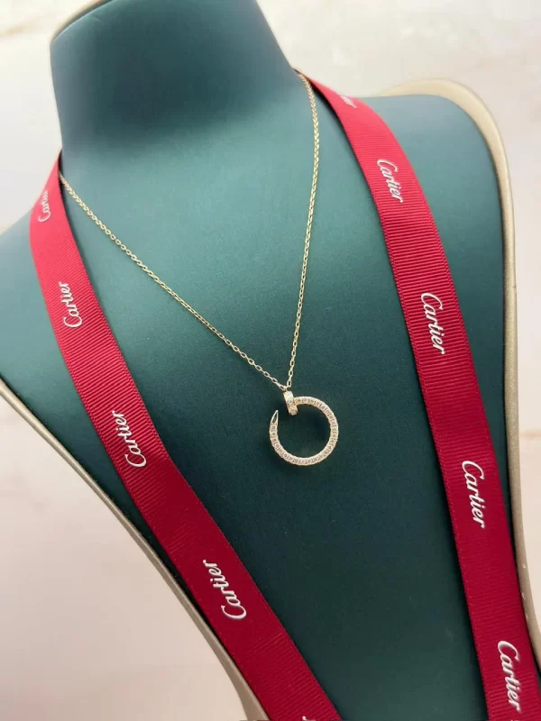 Cartier-Juste-Un-Clou-Necklace-Rose-Gold-Diamonds