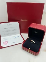 Cartier-Love-Wedding-Band-CRB4085254-Ring-Small-Model-18k-Rose-Gold-Authentic