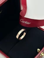 Cartier-Love-Wedding-Band-CRB4085254-Ring-Small-Model-18k-Rose-Gold-Side