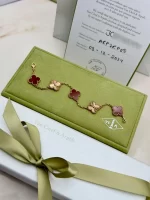Van-Cleef-Arpels-Vintage-Alhambra-5-Motifs-Bracelet-VCARP7RP00-Certificate-Guilloche