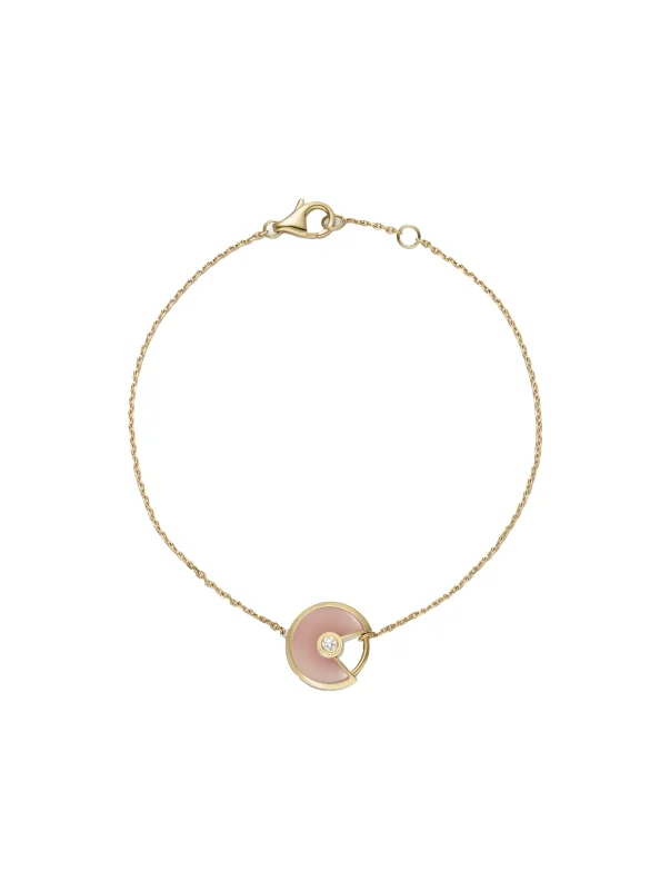 Amulette-De-Cartier-Bracelet-18k-Yellow-Gold-Diamond-Pink-Opal-17
