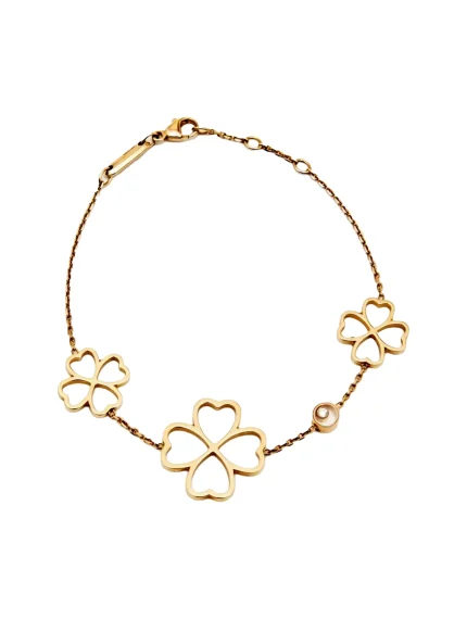 Chopard-Happy-Diamonds-Clover-Bracelet-18k-Rose-Gold-Diamond-19