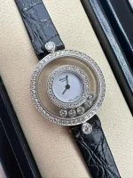 Vintage-Chopard-Happy-Diamonds-Watch-4097-18k-White-Gold-Near