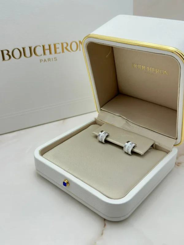 Boucheron-Quatre-Earrings-JCO01636-18k-White-Gold-Diamonds-Box