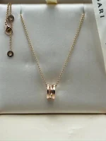 Bvlgari-B.Zero1-Ladies-Necklace-18k-Rose-Gold-Front