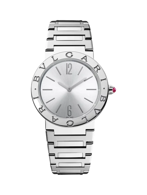 Bvlgari-Bvlgari-Watch-103575-Stainless-Steel-Silvered-Dial-Quartz