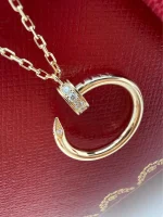 Cartier-Juste-Un-Clou-Pendant-B7224890-18k-Yellow-Gold-Diamonds-Near