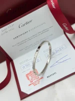 Cartier-Love-6-Diamonds-Bracelet-CRB6079517-18k-White-Gold-Guarantee-Card