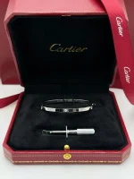 Cartier-Love-6-Diamonds-Bracelet-CRB6079517-18k-White-Gold-Small-Model-Front