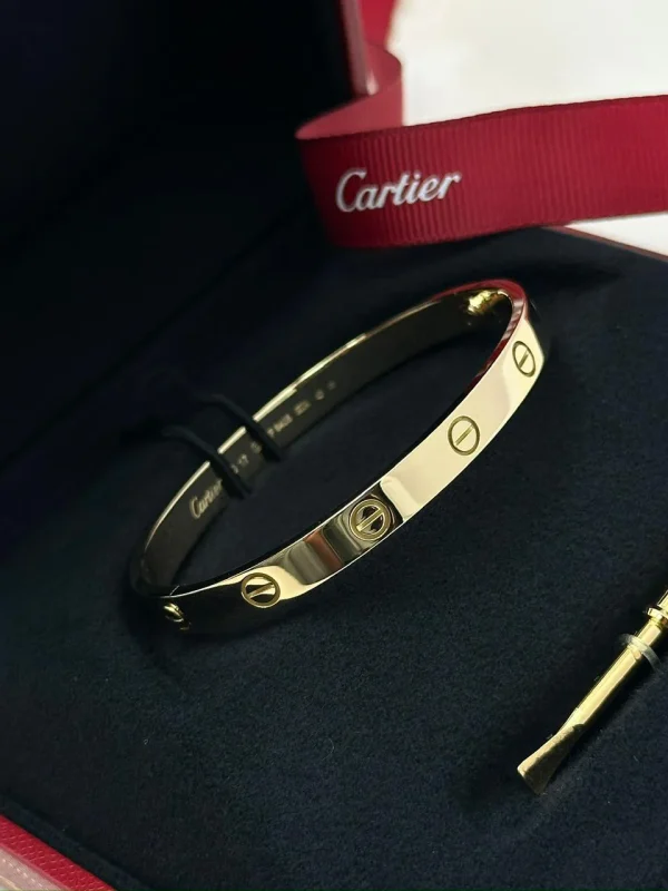 Cartier-Love-Classic-Model-Bracelet-CRB6067517-18k-Yellow-Gold-Side