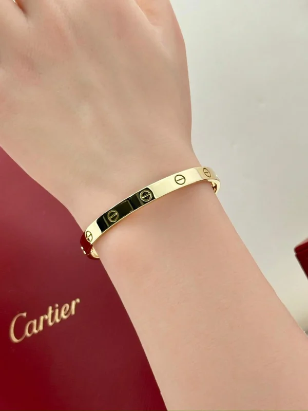 Cartier-Love-Classic-Model-Bracelet-Yellow-Gold-17