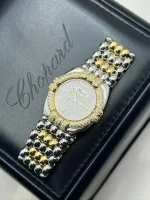 Chopard-Gstaad-Ladies-Watch-18k-Yellow-Gold-Steel-Diamonds-Up