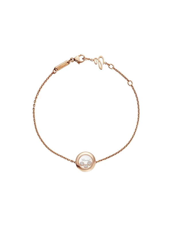 Chopard-Happy-Diamonds-Ladies-Bracelet-18k-Rose-Gold-3-Diamonds-19