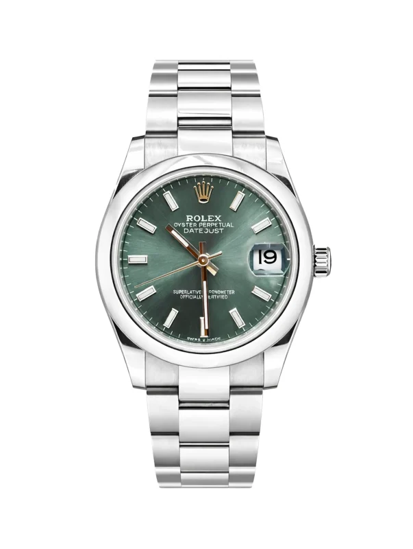 Rolex-Datejust-31-278240-Ladies-Watch-Oystersteel-Mint-Green-Dial-Automatic