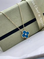 Vintage-Alhambra-Holiday-Pendant-Celestial-Blue-Sevres-Porcelain-Limited-Edition