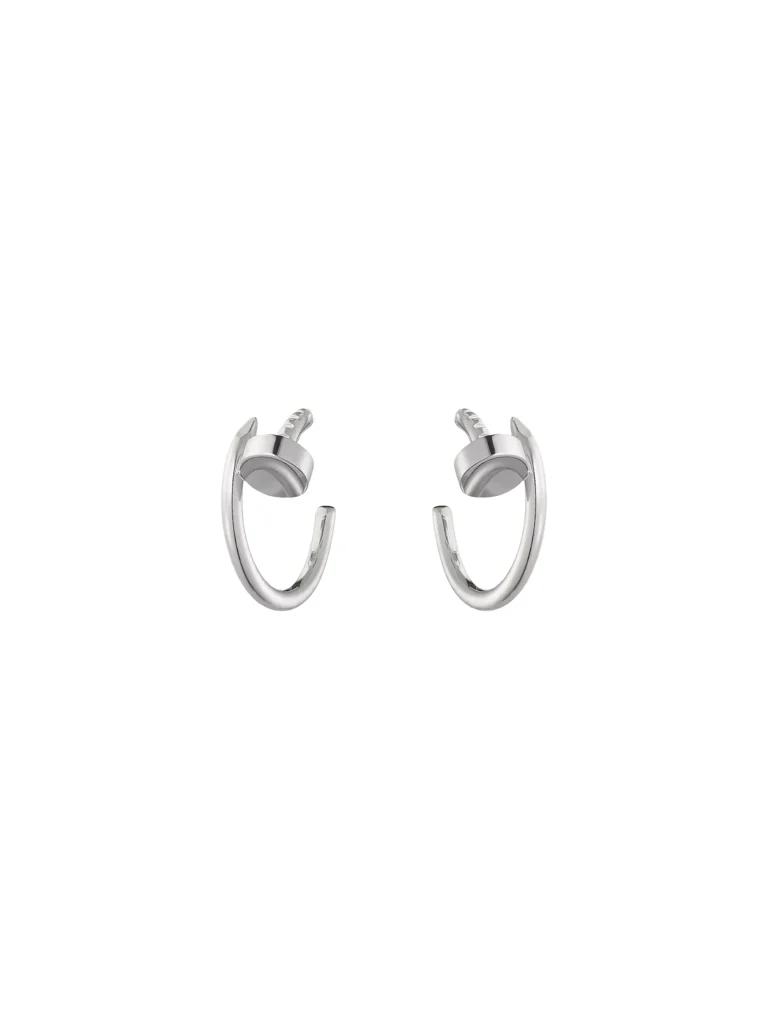 Cartier-Juste-Un-Clou-Earrings-Small-Model-18k-White-Gold-B8301236