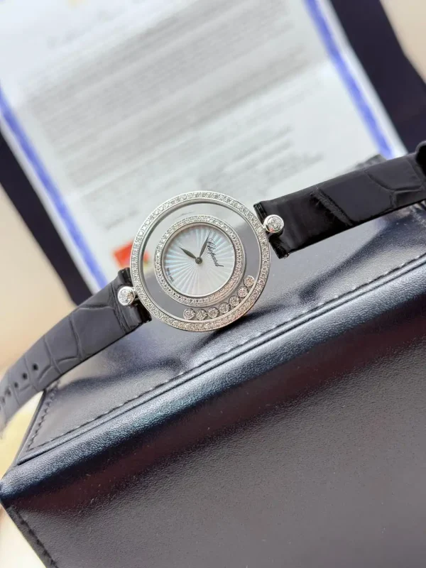 Chopard-Happy-Diamonds-Watch-209426-1201-MOP-Dial-Guilloche-32-mm