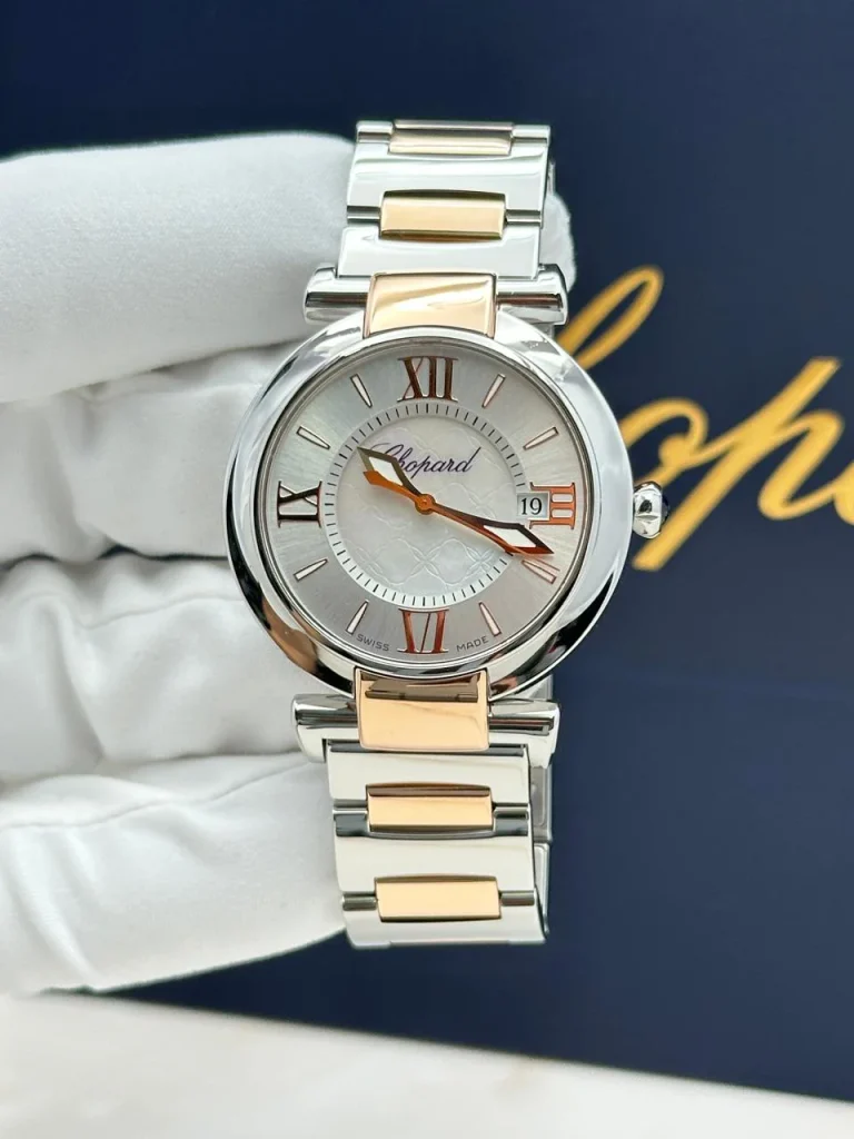 Chopard-Imperiale-Ladies-Watch-8532-18k-Rose-Gold-Steel-MOP-Dial-36-MM-Front