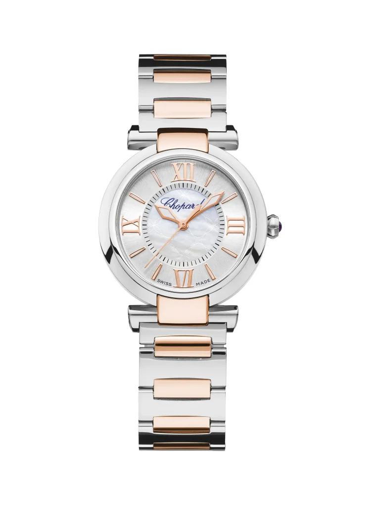Chopard-Imperiale-Ladies-Watch-8532-18k-Rose-Gold-Steel-MOP-Dial-36-MM-Quartz