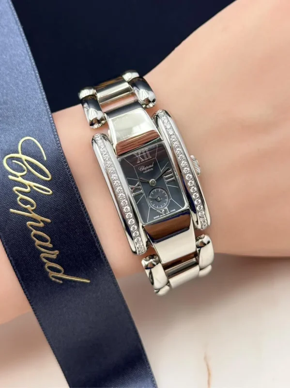 Chopard-la-Strada-Steel-Watch-Factory-Diamonds-Hand
