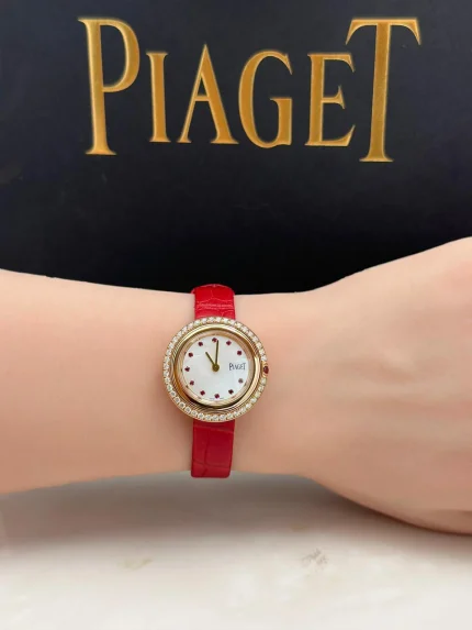 Piaget-Possession-Diamond-Watch-G0A47088-18k-Rose-Gold-Rubies-White-MOP-Red-Leather-Quartz