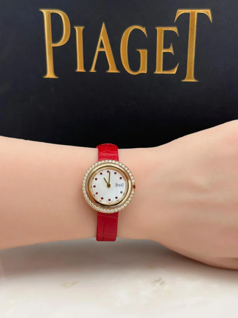 Piaget-Possession-Diamond-Watch-G0A47088-18k-Rose-Gold-Rubies-White-MOP-Red-Leather-Quartz