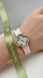 Van-Cleef-Arpels-Alhambra-Watch-Medium-Model-VCARF52800-Yellow-Gold-Diamonds-Hand