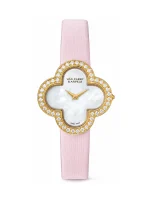 Van-Cleef-Arpels-Alhambra-Watch-Medium-Model-VCARF52800-Yellow-Gold-Diamonds-MOP-Quartz