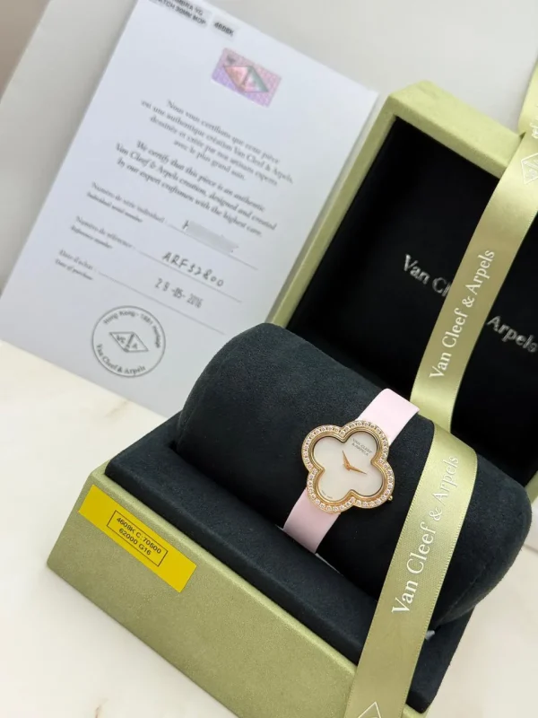 Van-Cleef-Arpels-Alhambra-Watch-Medium-Model-VCARF52800-Yellow-Gold-Diamonds-Original