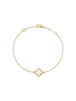 Van-Cleef-Arpels-Sweet-Alhambra-Bracelet-VCARF68800-18k-Yellow-Gold-White-MOP