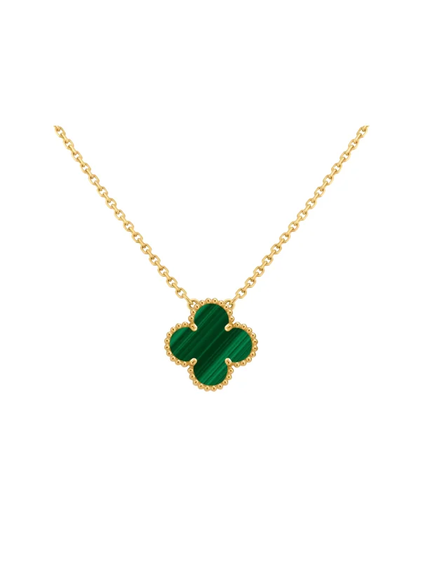 Van-Cleef-Arpels-Vintage-Alhambra-Necklace-VCARO9VA00-18k-Yellow-Gold-Malachite-42